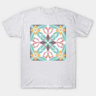 Vector ceramic tiles with seamless pattern T-Shirt